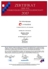 Verbundgruppe e-masters 2017